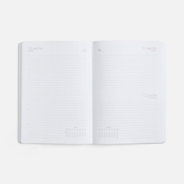 Ежедневник Basis, датированный, бирюзовый 