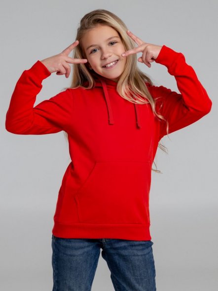 Худи детское Kirenga Kids 2.0, красное 