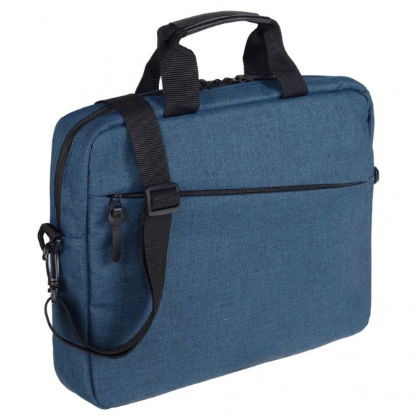 Сумка для ноутбука The First, синяя 