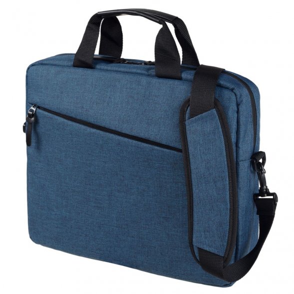 Сумка для ноутбука The First, синяя 