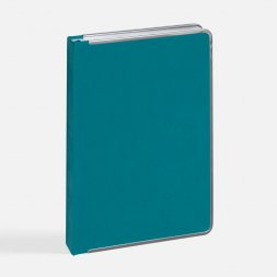 Ежедневник Metal Frame на заказ, датированный, бирюзовый