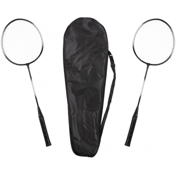 Набор для игры в бадминтон Gloucester, черно-серый 