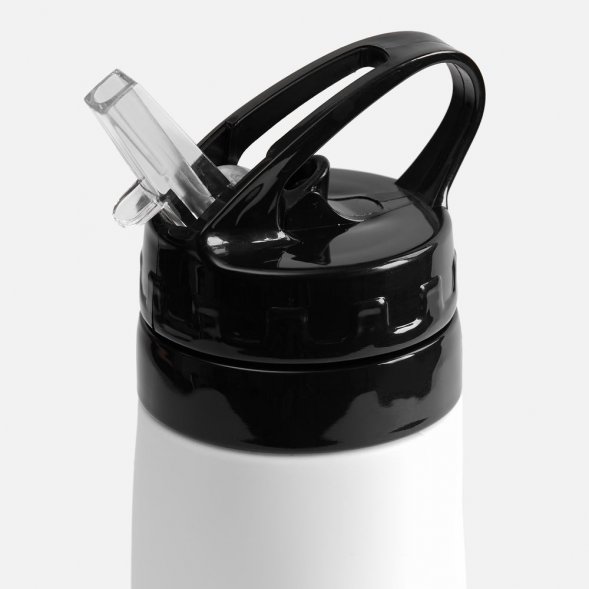 Складная бутылка для воды Langfossen, белая 