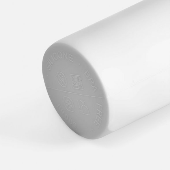 Складная бутылка для воды Langfossen, белая 