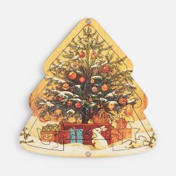 Пазл фигурный «Елочка»