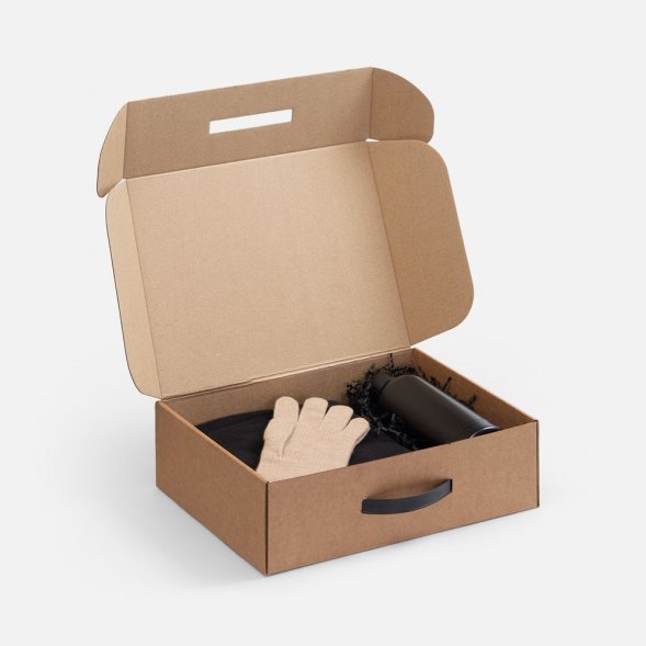 Коробка Light Case, ver.2, бежевая 