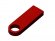 USB 2.0-флешка на 32 Гб с мини чипом и круглым отверстием, красный 
