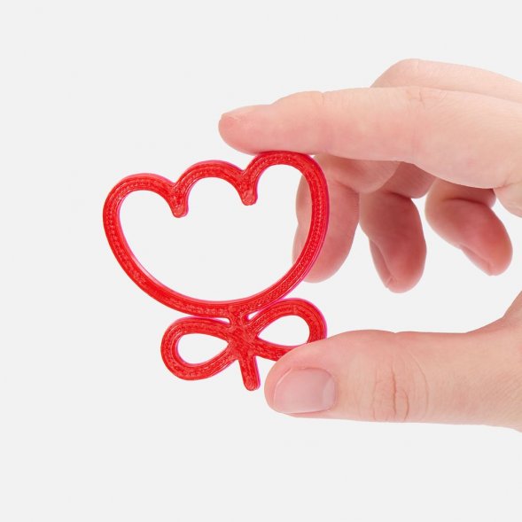 Подвеска Flora, 3D-печать на заказ, тюльпан 