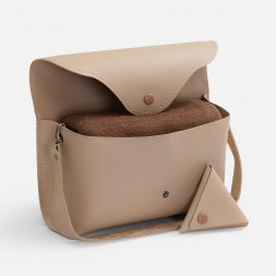 Плед Voyage в кофре, коричневый