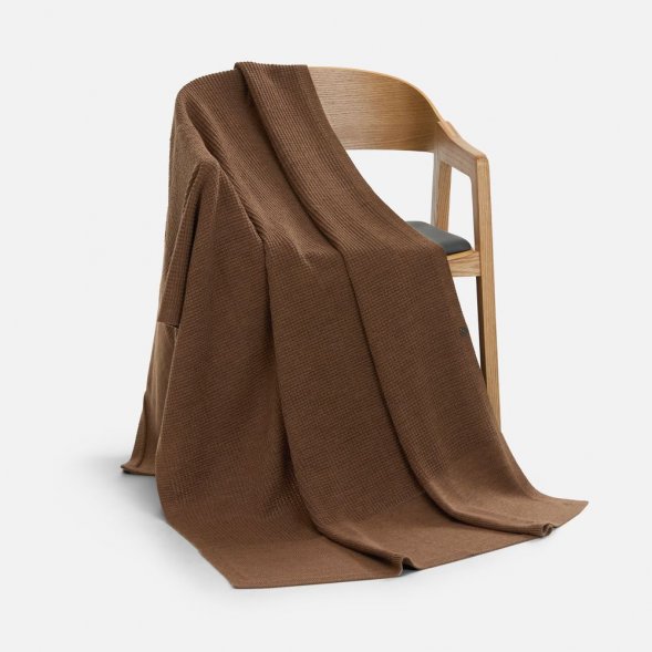 Плед Voyage в кофре, коричневый 