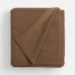 Плед Voyage в кофре, коричневый