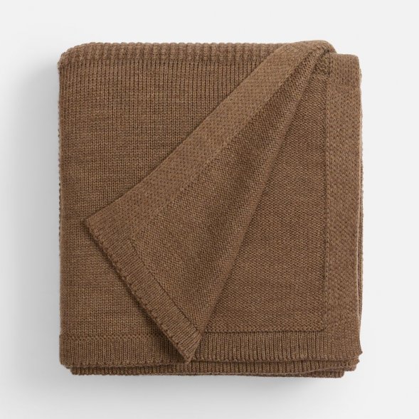 Плед Voyage в кофре, коричневый 