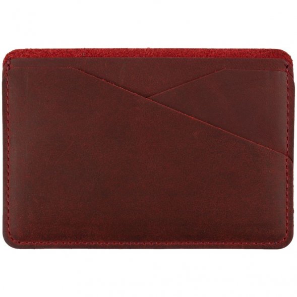 Чехол для карточек inStream, красный 