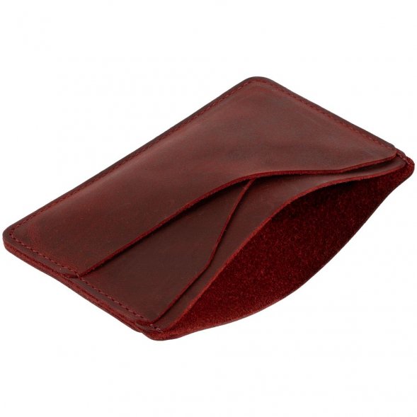 Чехол для карточек inStream, красный 