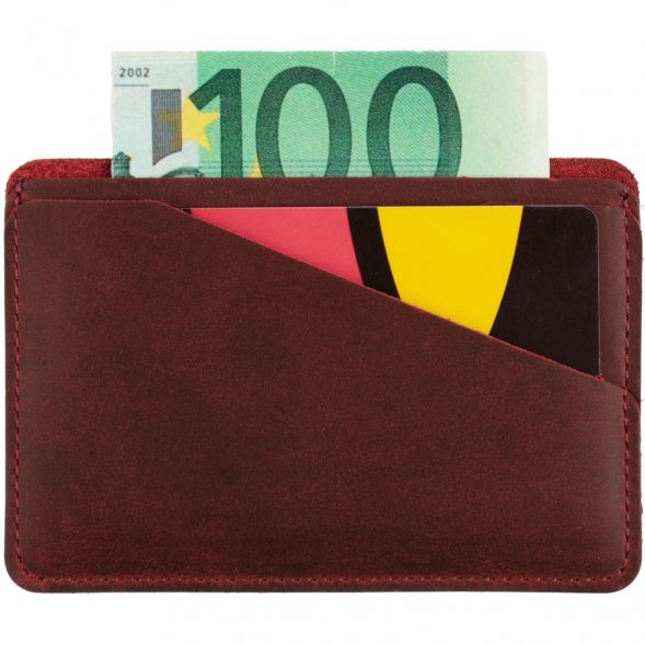 Чехол для карточек inStream, красный 