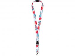 Ланъярд 2 см с карабином, межуровневым замком и замком обрыва