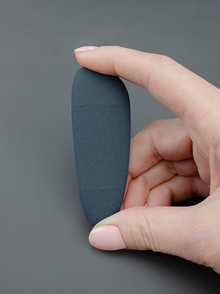 Флешка Pebble Universal, USB 3.0, серо-синяя, 32 Гб 