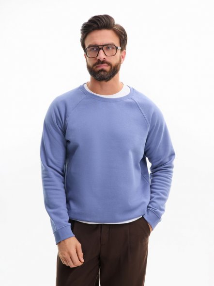 Свитшот унисекс Space, синий 