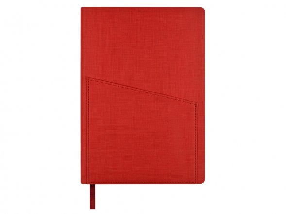Ежедневник недатированный А5 Barcelona, красный 