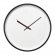 Часы настенные ChronoTop, черные под нанесение