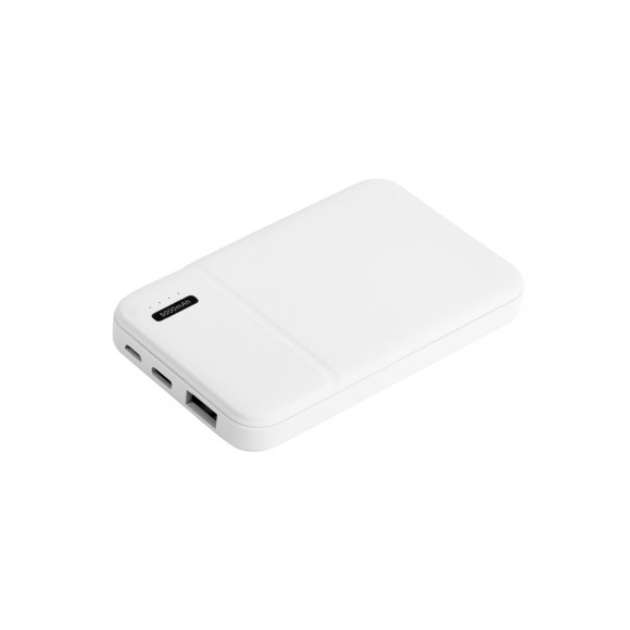 Внешний аккумулятор с подсветкой Skyline 5000 mAh, белый 
