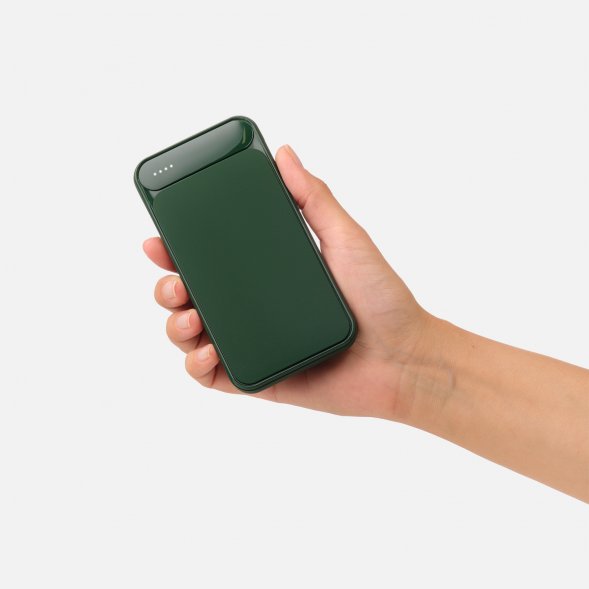 Внешний аккумулятор с подсветкой Starlight Plus PB 10000 mAh, зеленый 