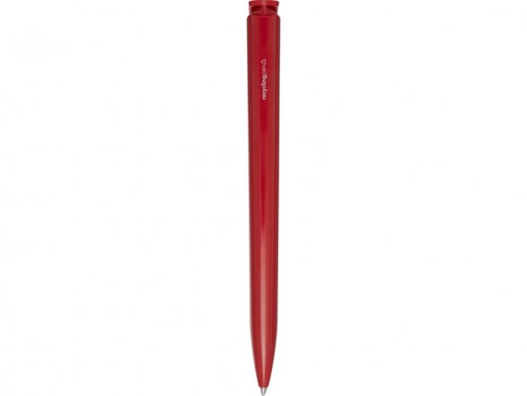 Lucia шариковая ручка из переработанной пластмассы - Красный, синие чернила 