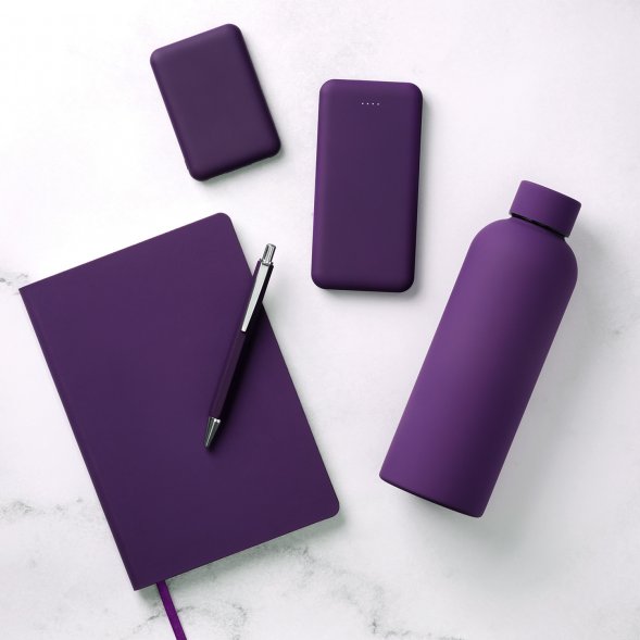 Термобутылка вакуумная герметичная Prima, фиолетовая 