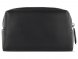 Косметичка BUGATTI Bella, чёрная, воловья кожа/полиэстер, 19х8,5х11 см 