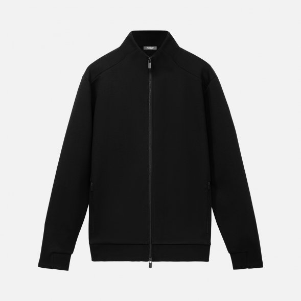 Толстовка на молнии ASTIN черная, размер XXL 