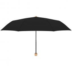 Зонт складной Nature Mini, черный