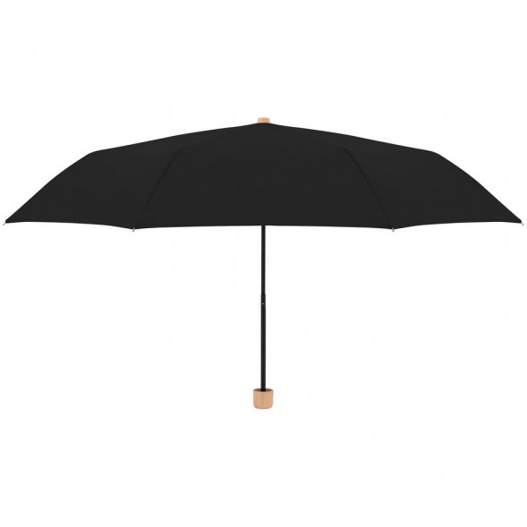 Зонт складной Nature Mini, черный 