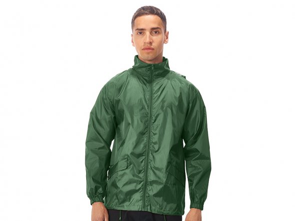 Ветровка Miami мужская с чехлом, зеленый 