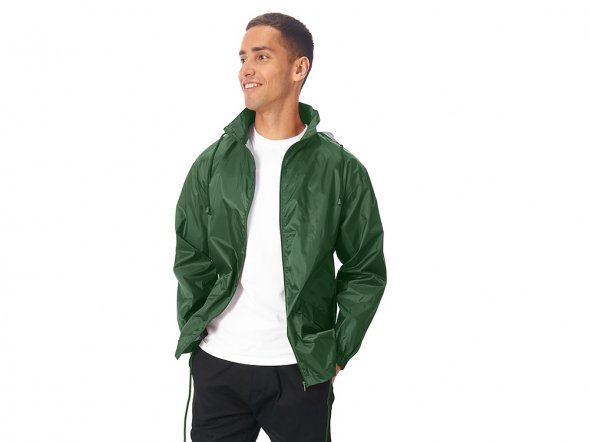 Ветровка Miami мужская с чехлом, зеленый 