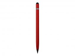 Вечный карандаш Eternal со стилусом и ластиком, красный