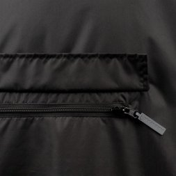 Дождевик-анорак Hard Work, укороченный, черный, единый размер