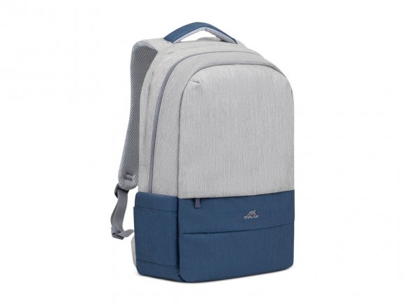 RIVACASE 7567 grey/dark blue рюкзак для ноутбука 17.3 / 6 