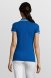 Рубашка поло женская Pasadena Women 200 с контрастной отделкой, ярко-синяя с белым 