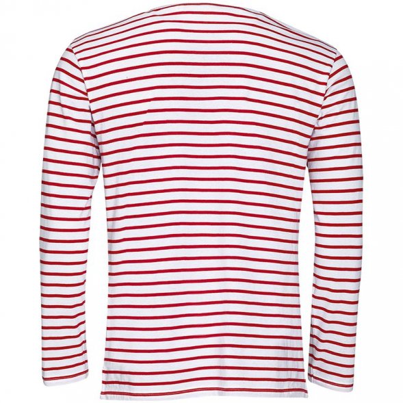 Футболка мужская Marine Men, белая с красным 