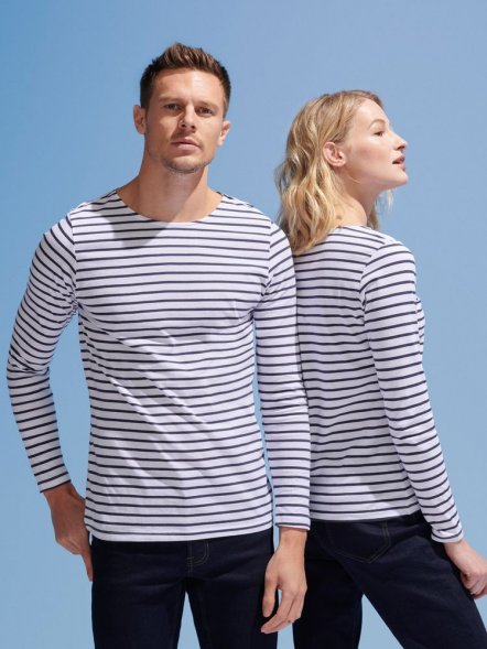 Футболка мужская Marine Men, белая с красным 