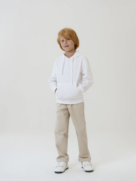 Худи детское Kirenga Kids 2.0, белое 