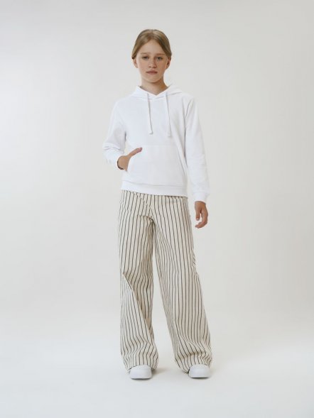 Худи детское Kirenga Kids 2.0, белое 