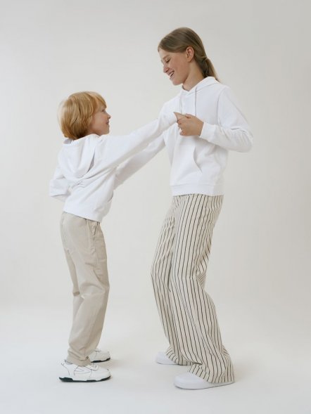 Худи детское Kirenga Kids 2.0, белое 