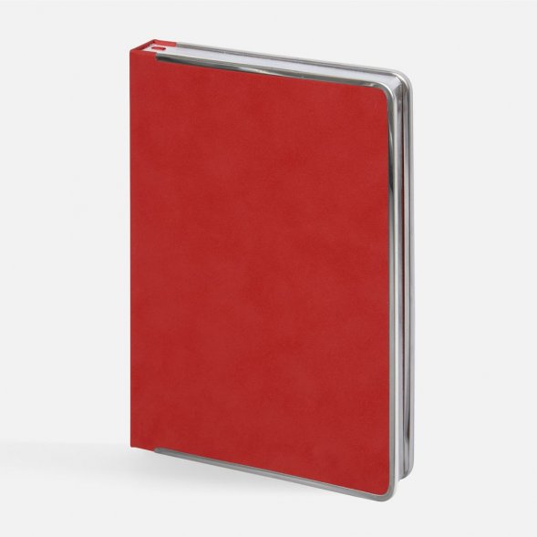 Ежедневник Metal Frame на заказ, датированный, красный 