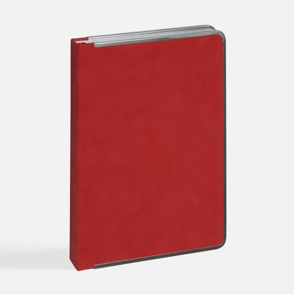 Ежедневник Metal Frame на заказ, датированный, красный 