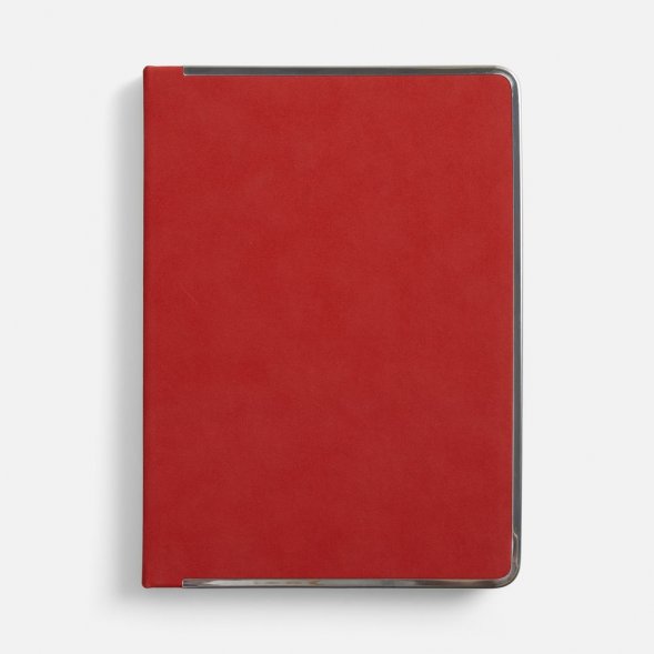 Ежедневник Metal Frame на заказ, датированный, красный 