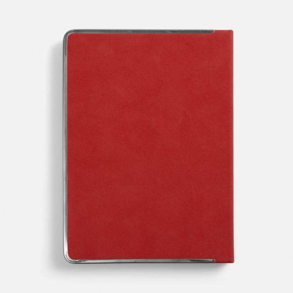 Ежедневник Metal Frame на заказ, датированный, красный 