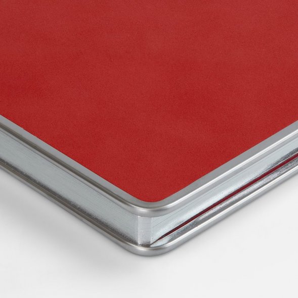 Ежедневник Metal Frame на заказ, датированный, красный 