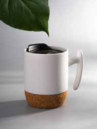 Кружка Corky Grip, белая