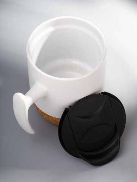 Кружка Corky Grip, белая 